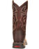 Image #5 - Rocky Men's Branson Roper Work Boots - Round Toe, Brown, hi-res