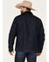 Image #4 - Cody James Men's Grand Teton Dark Wash Sherpa Cord Collar Denim Jacket, Dark Wash, hi-res