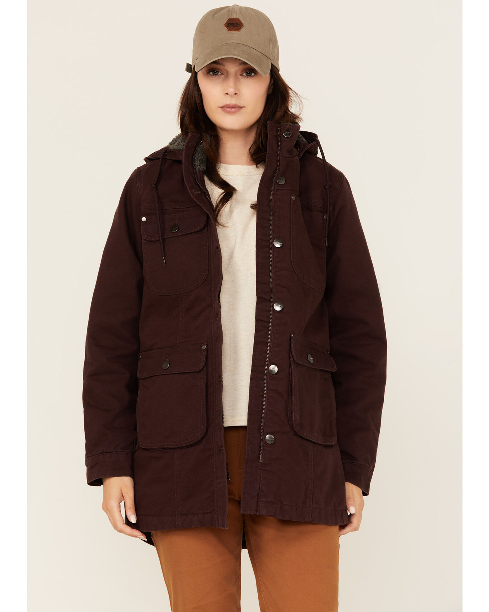 Womens duck coat deals