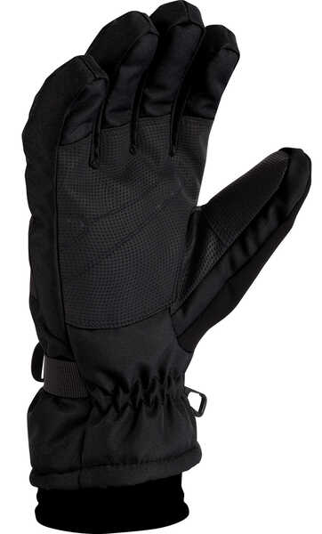 Image #1 - Carhartt Men's Waterproof Dri-Max Gloves, Black, hi-res