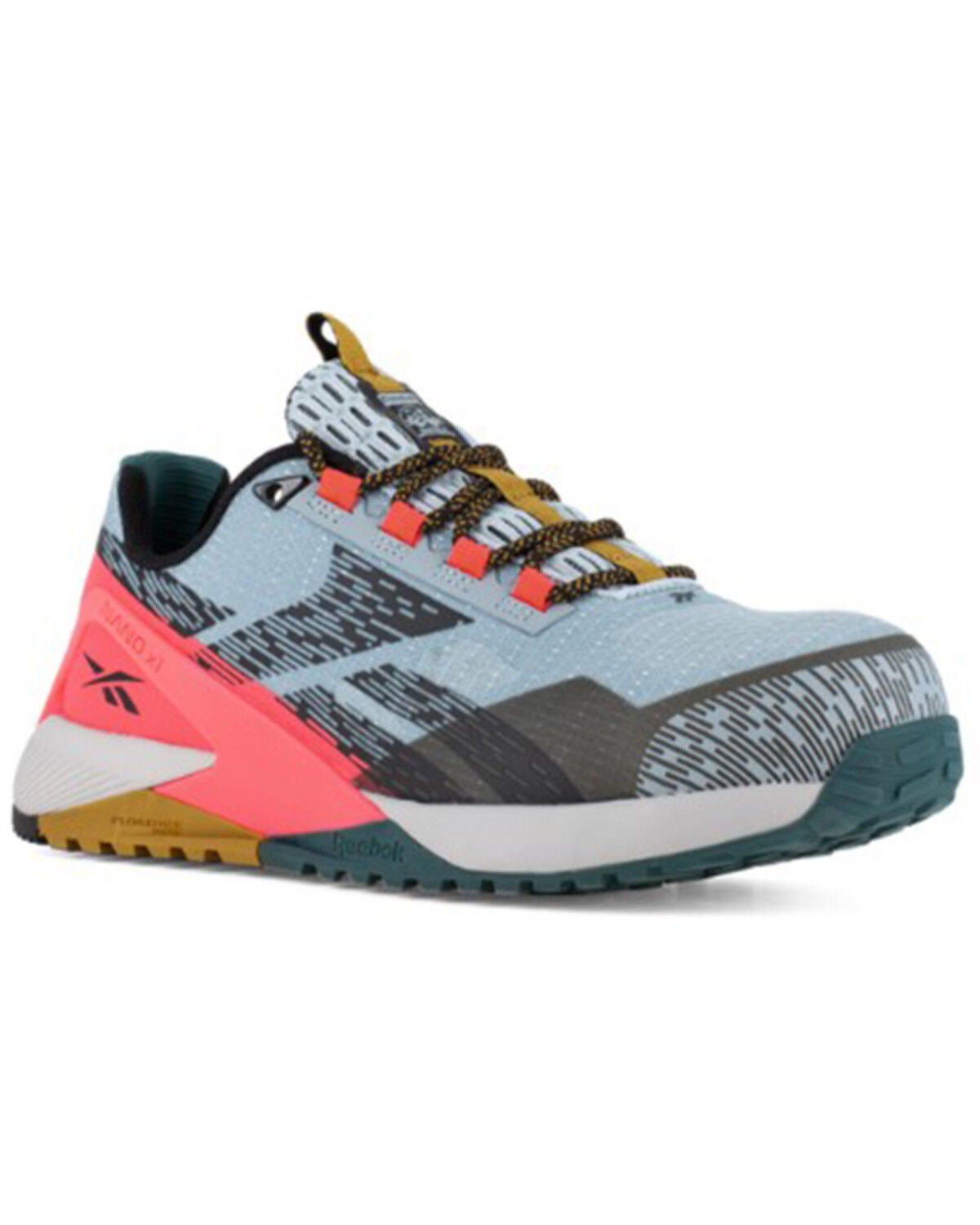 Reebok Women's Nano X1 Adventure Athletic Work Shoes - Composite Toe, Steel Blue, hi-res