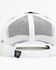 Image #3 - Ariat Women's Rose Patch Ball Cap, Black/white, hi-res