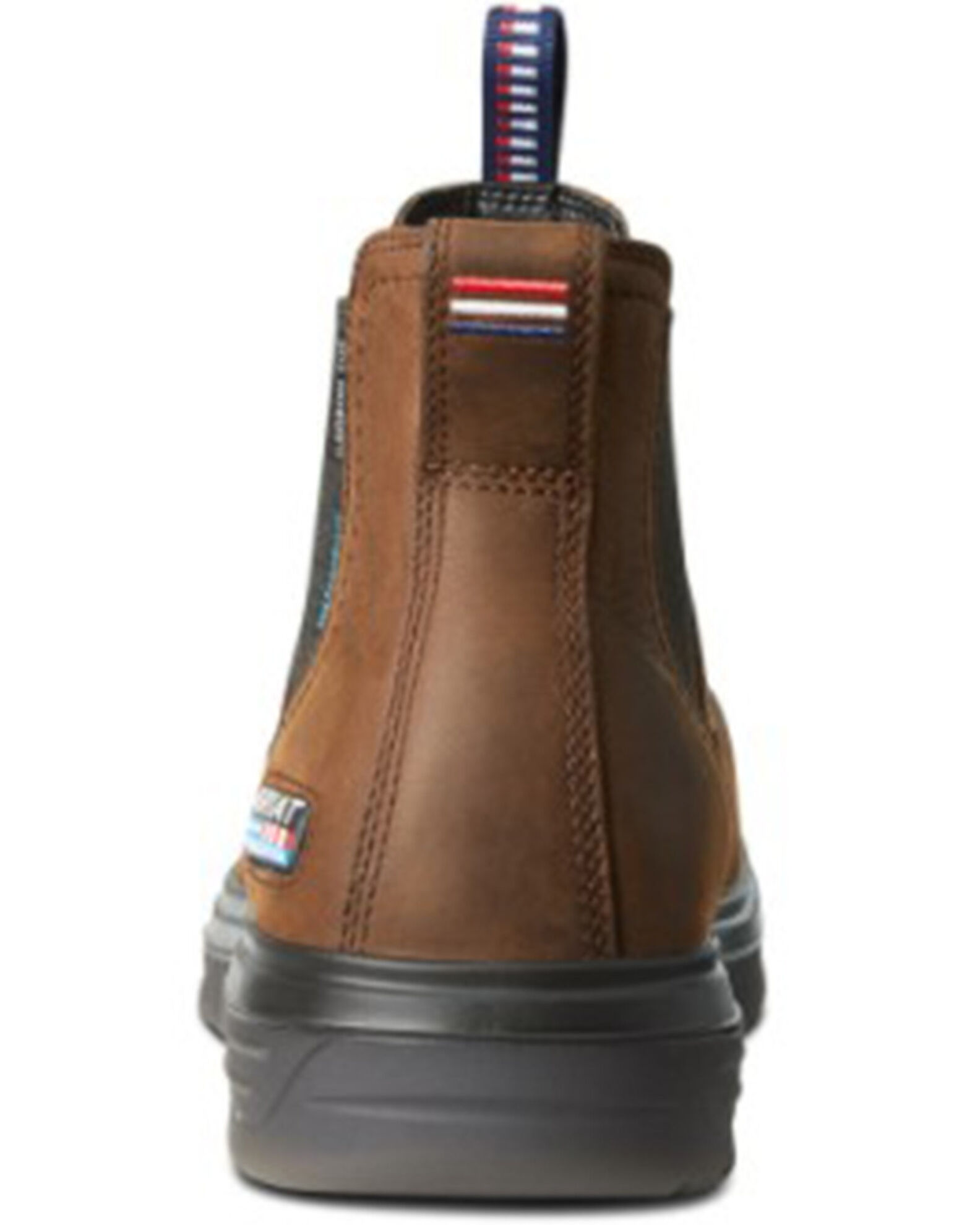 Image #3 - Ariat Men's Turbo USA Waterproof Work Boots - Composite Toe, Brown, hi-res