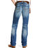 Image #1 - Ariat Men's M5 Stillwell Low Slim Straight Jeans, Indigo, hi-res