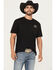 Image #2 - Hooey Men's Desert Dillo Short Sleeve Graphic T-Shirt, Black, hi-res