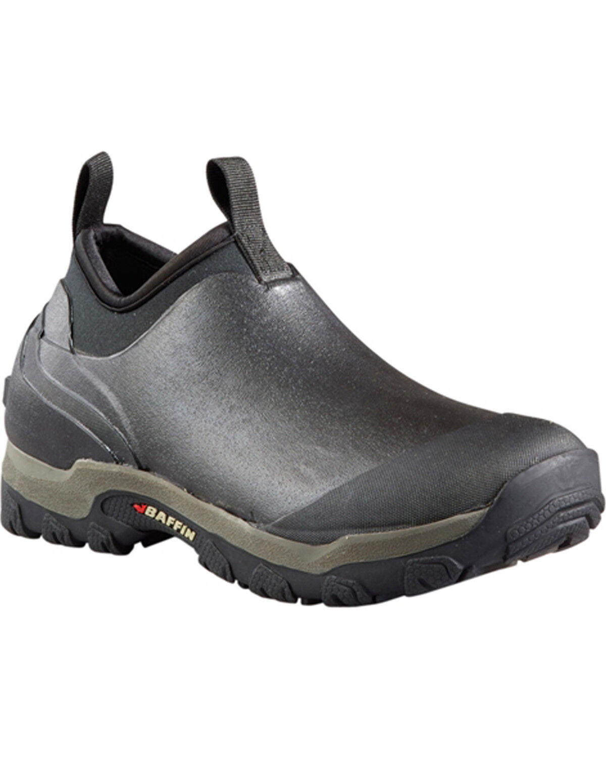 Image #1 - Baffin Men's Marsh Waterproof Mid Pull On Boots - Soft Toe, Black, hi-res