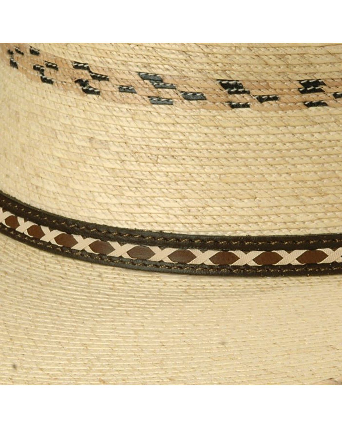 Larry Mahan 30X Pancho Gus Palm Straw 