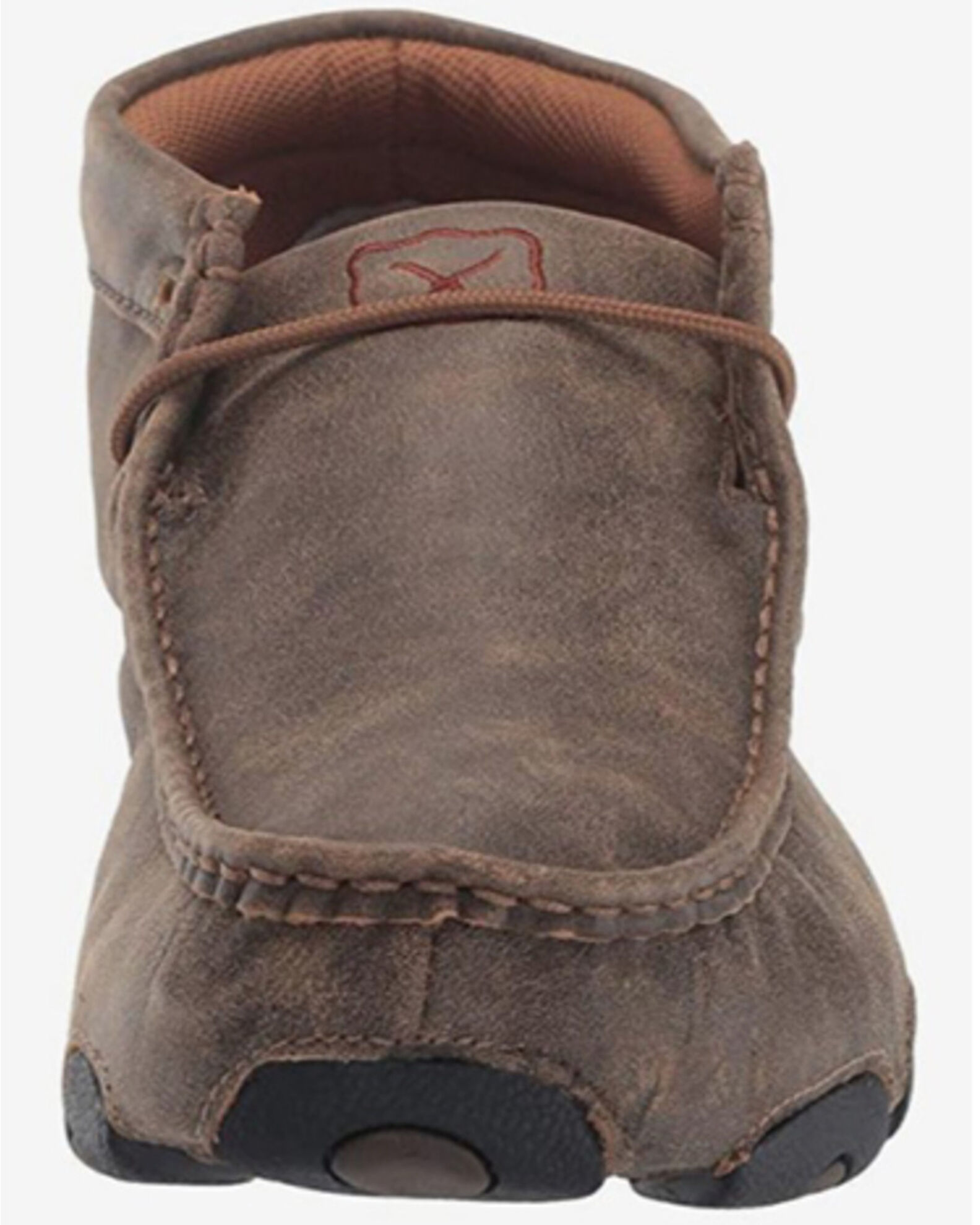 Twisted X Bomber Leather Lace Up Driving Moccasins Sheplers