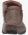 Twisted X Bomber Leather Lace-Up Driving Moccasins, Distressed, hi-res