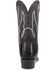Image #5 - Dan Post Men's Exotic Ostrich Leg Western Boots - Square Toe, Black, hi-res