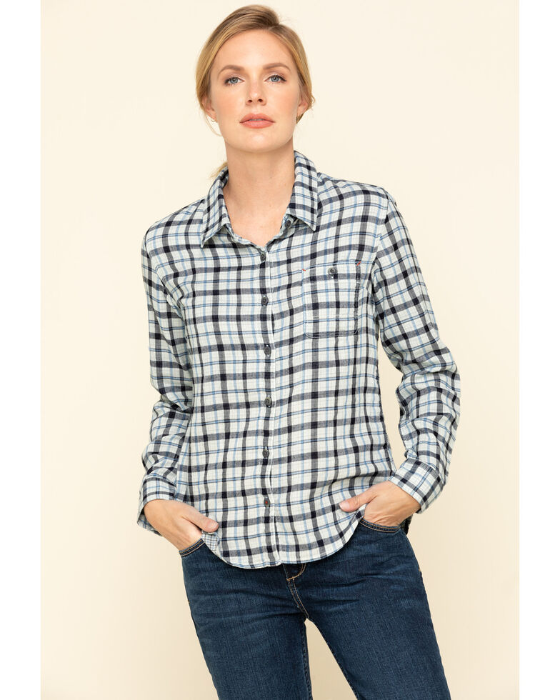 Dovetail Workwear Women's Plaid Givens Work Shirt | Sheplers