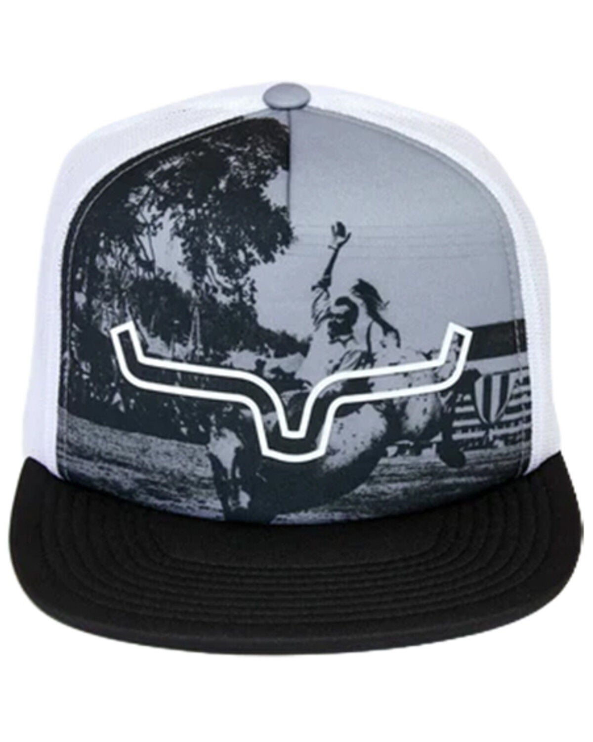 Image #2 - Kimes Ranch Men's Whalen Trucker Cap, Black, hi-res