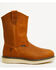 Image #2 - Hawx Men's Pull-On Barnyard Leather Work Boots - Composite Toe, Tan, hi-res