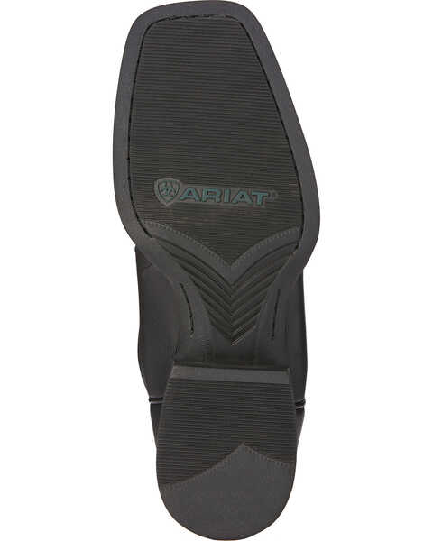 Image #8 - Ariat Men's Sport Western Performance Boots - Broad Square Toe, Black, hi-res