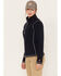 Wrangler Women's FR Quarter-Zip Pullover, Navy, hi-res