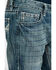 Image #4 - Rock & Roll Denim Men's Pistol Med Bootcut Jeans , Blue, hi-res