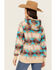 Image #4 - Ariat Women's Boot Barn Exclusive Southwestern Print Logo Hoodie, Multi, hi-res