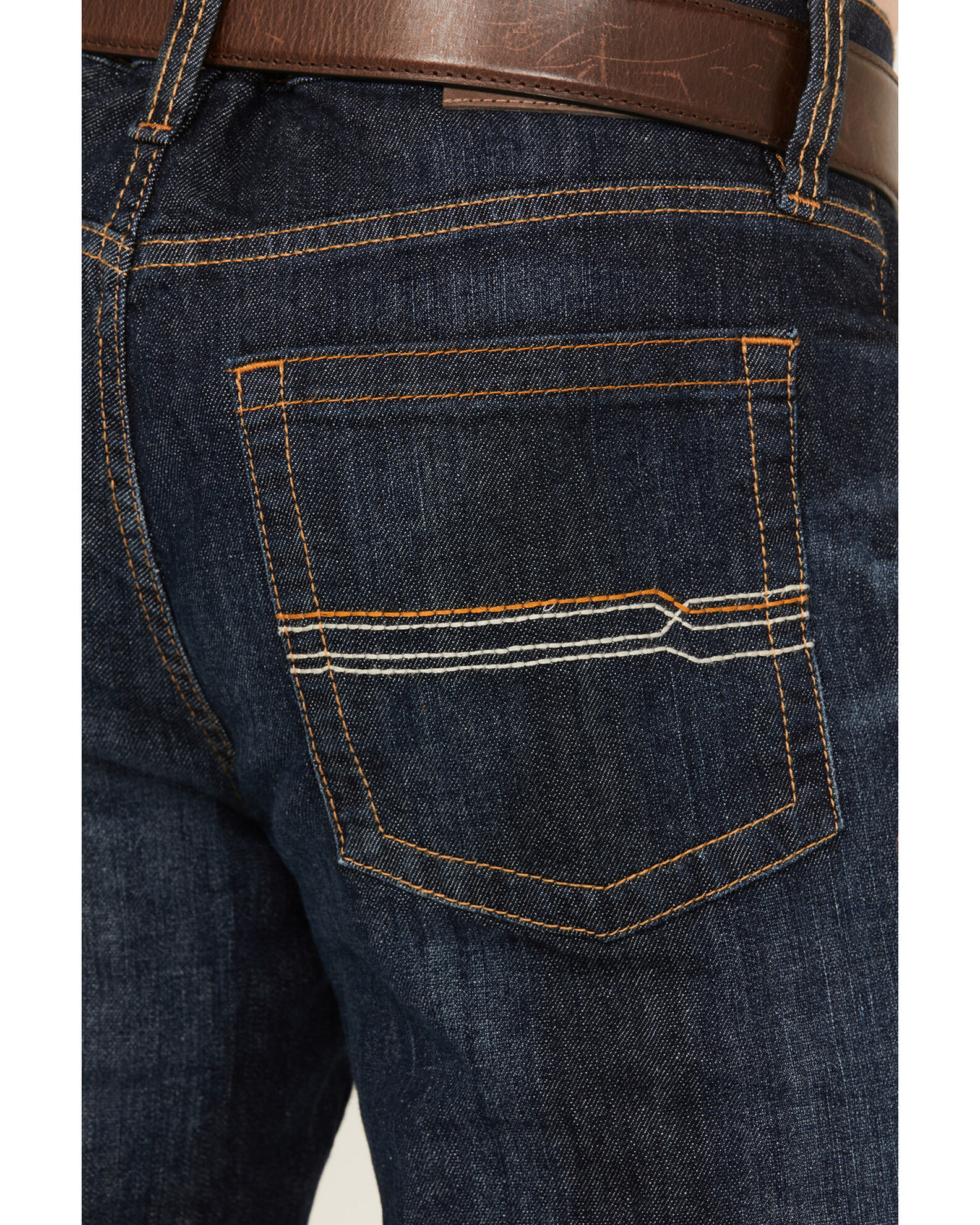Cody James Men's Night Hawk Dark Wash Slim Bootcut Stretch