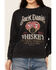 Image #3 - Jack Daniels Women's Sour Mash Crewneck Sweatshirt , Black, hi-res