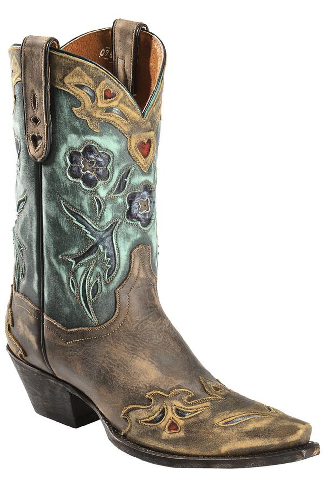 Dan Post Women s Blue Bird Wingtip Western Boots Snip Toe Sheplers