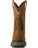 Image #3 - Ariat Men's WorkHog® XT Distressed Work Boots - Carbon Toe , Brown, hi-res