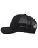 Image #4 - Hooey Men's Bronx Rubber Patch Trucker Cap, Black, hi-res