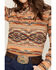 Image #3 - Ariat Women's Southwestern Chimayo Print Kirby Long Sleeve Button Down Western Shirt, Multi, hi-res