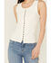 Image #3 - Idyllwind Women's Edna Button Front Ribbed Tank , Ivory, hi-res