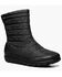 Image #1 - Bogs Women's Snowday II Mid Work Boots - Soft Toe, Black, hi-res