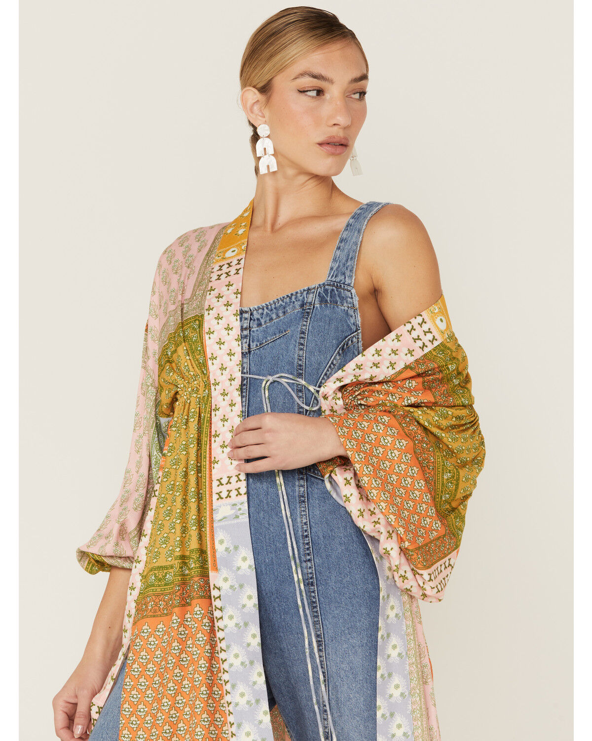 Image #4 - Jen's Pirate Booty Women's Daydream Manon Multicolored Kimono, Multi, hi-res