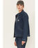 Image #3 - Carhartt Women's Detroit Loose Fit Denim Jacket, Medium Blue, hi-res