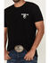 Image #4 - RANK 45® Men's Carter American Flag Short Sleeve Graphic T-Shirt, Black, hi-res