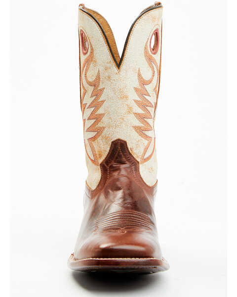 Image #4 - Cody James Men's Union Xero Gravity Bone Western Performance Boots - Broad Square Toe, Ivory, hi-res