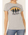 Paramount Network's Yellowstone Cowboy Sunset Graphic Tee, Heather Grey, hi-res