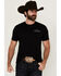 Image #5 - Pendleton Men's Boot Barn Exclusive Eagle Logo Short Sleeve Graphic T-Shirt, Black, hi-res