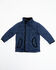 Image #1 - Urban Republic Toddler Boys' Quilted Barn Jacket, Navy, hi-res