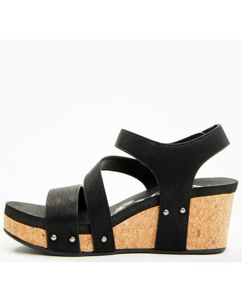 Image #3 - Very G Women's Casper Platform Sandals  , Black, hi-res