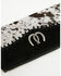 Image #4 - Idyllwind Women's Lyndale Double Horseshoe Hair-On Wallet, Black, hi-res