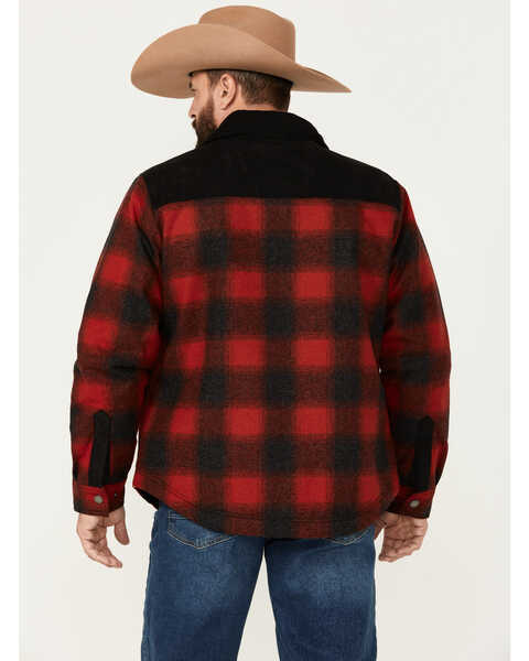 Image #4 - Pendleton Men's Timberline Shirt Jacket , Red, hi-res
