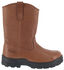 Rockport Works More Energy Pull-On Work Boots - Composite Toe, Brown, hi-res