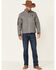 Image #2 - HOOey Men's Solid Grey Sleeve Logo Zip-Front Softshell Jacket , , hi-res