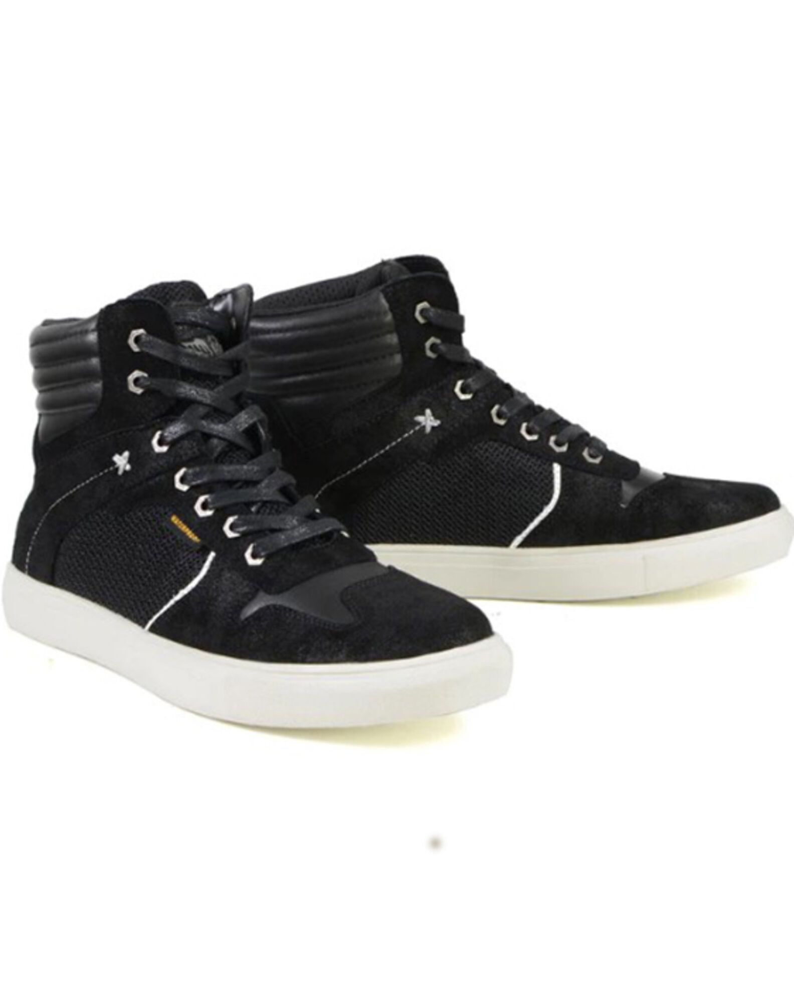 Milwaukee Leather Men s Reinforced Street Riding Waterproof Shoes Round Toe Sheplers