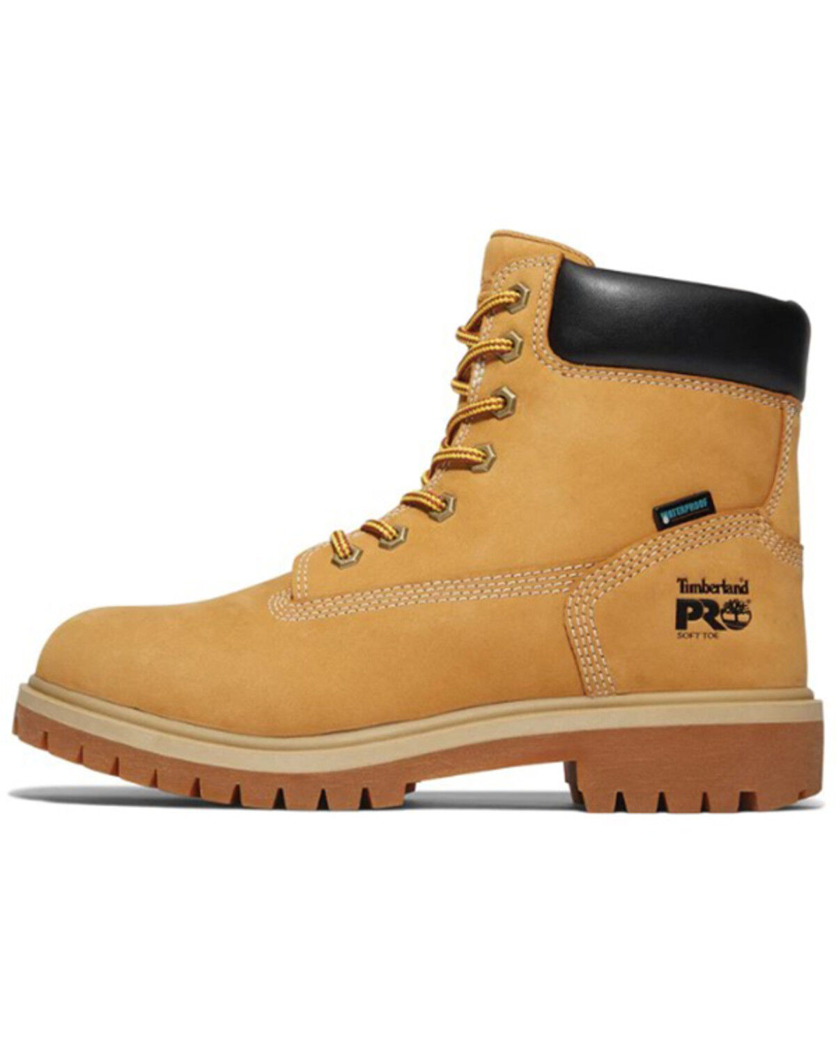 Image #2 - Timberland PRO Women's 6" Waterproof Insulated 200g Work Boots - Soft Toe, Wheat, hi-res