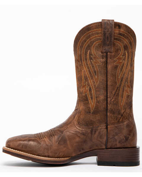 Image #3 - Ariat Men's Plano Bantamweight Performance Western Boots - Broad Square Toe, Brown, hi-res