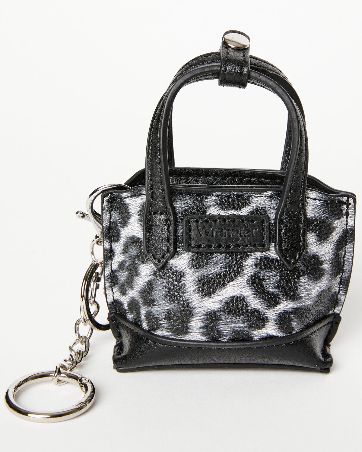 Image #3 - Wrangler X Boot Barn Leopard Print Mini Handbag Charm, Leopard, hi-res