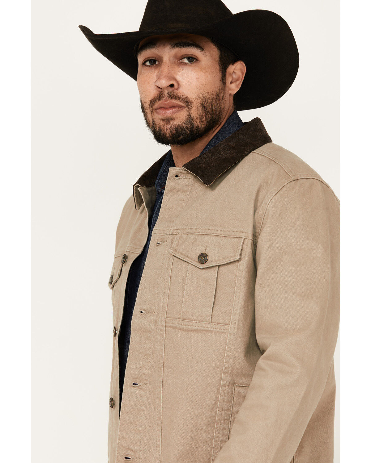 Image #2 - Cody James Men's Ozark 5.0 Unlined Lightweight Canvas Jacket, Sand, hi-res
