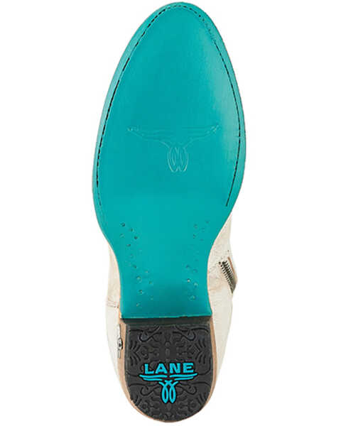 Image #7 - Lane Women's Monica Tall Western Boots - Medium Toe , Ivory, hi-res