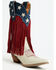 Image #1 - Dingo Women's Wild N' Free Fringe Western Boots - Snip Toe, Multi, hi-res