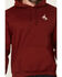 Image #3 - Riot Society Men's Boot Barn Exclusive Bucking Bronco Embroidered Hooded Sweatshirt, Burgundy, hi-res