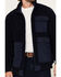 Image #3 - Brothers and Sons Men's Hart Reversible Sherpa Jacket, Navy, hi-res